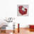 Bulldog On Red by Carol Dillon - Wrapped Canvas Gallery-Wrapped Canvas Giclée-1190553794