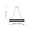 Angelisa 1 - Light LED Geometric Pendant-91290419-91290421