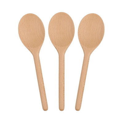 Argon Tableware 3 Piece Wood Cooking Spoon