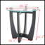 Table basse ronde en verre 23,5 pouces-240215417