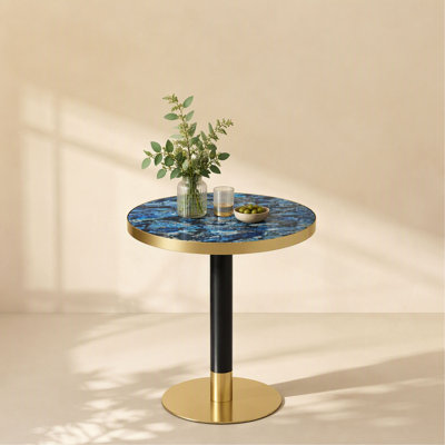 Metal Base Dining Table