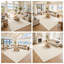 Tapis ivoire pelucheux moelleux et lavable-1546563370