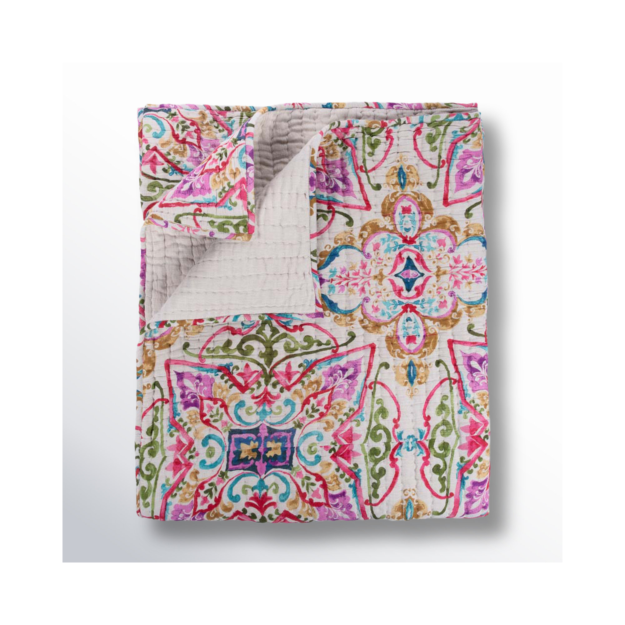 Akita Cotton Quilt, Queen