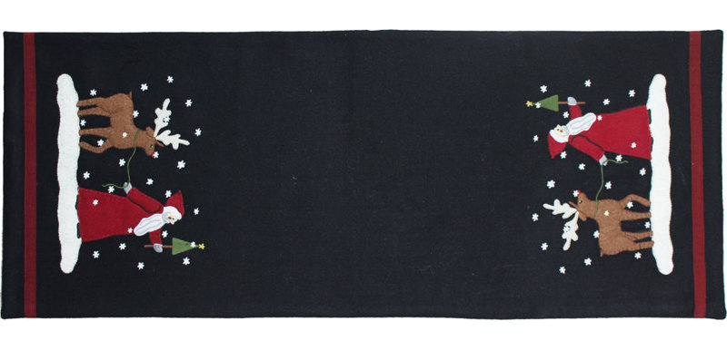 Kaura Runner Christmas Wool Felt Table Runnner