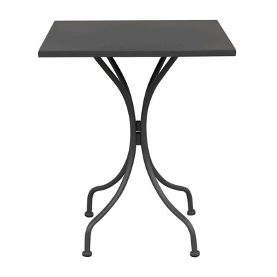 Berowalt Square Metal Outdoor Dining Table , 60cm cm W 60cm cm D