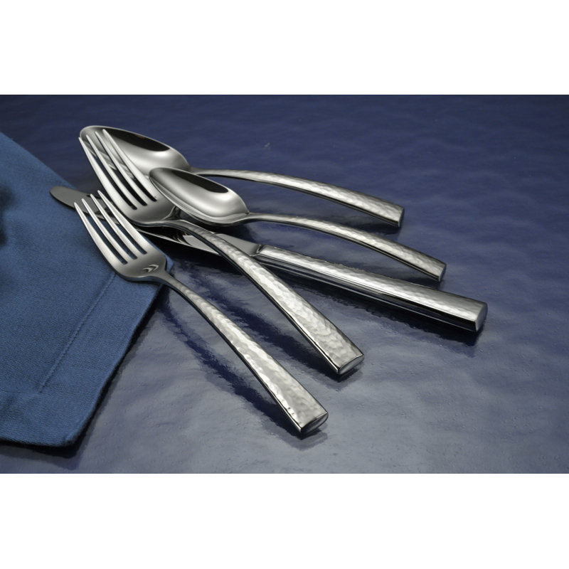 Ornate Stainless Steel Soup Spoon Set (18/10) - Set of 12