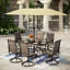 Ensemble repas 6 personnes avec table rectangulaire Alyah-60756115