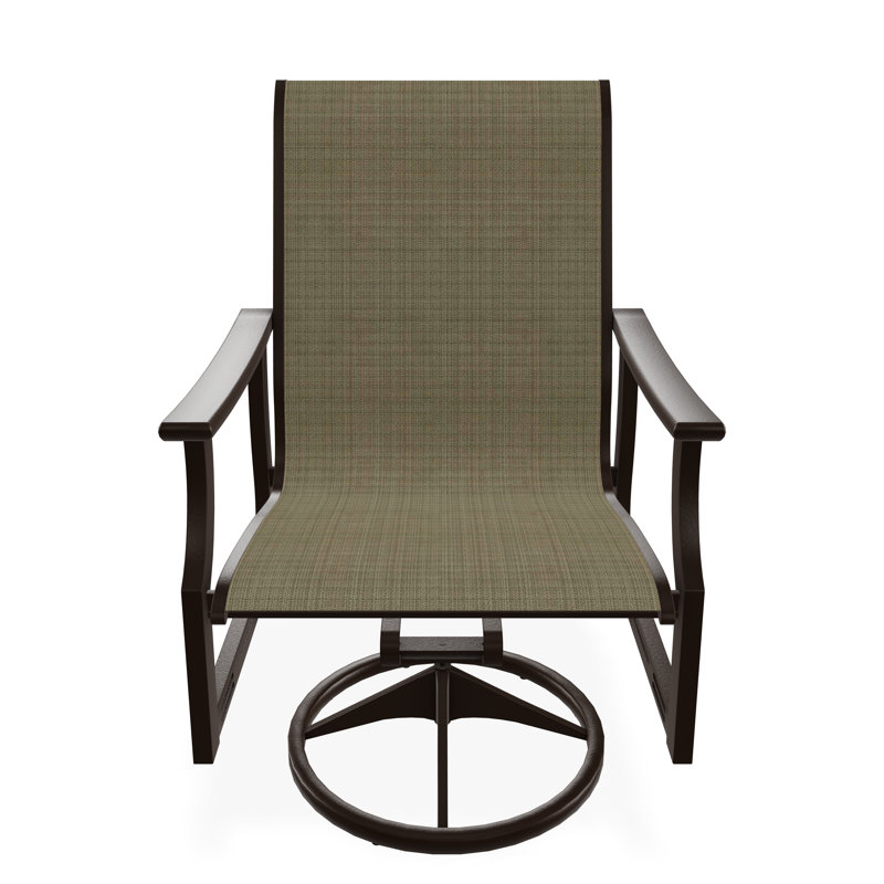 St. Catherine Polymer Outdoor Lounge Chair, Beachwood, Elevation Stone