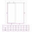 Metal and Glass Sliding Closet Doors-89497995