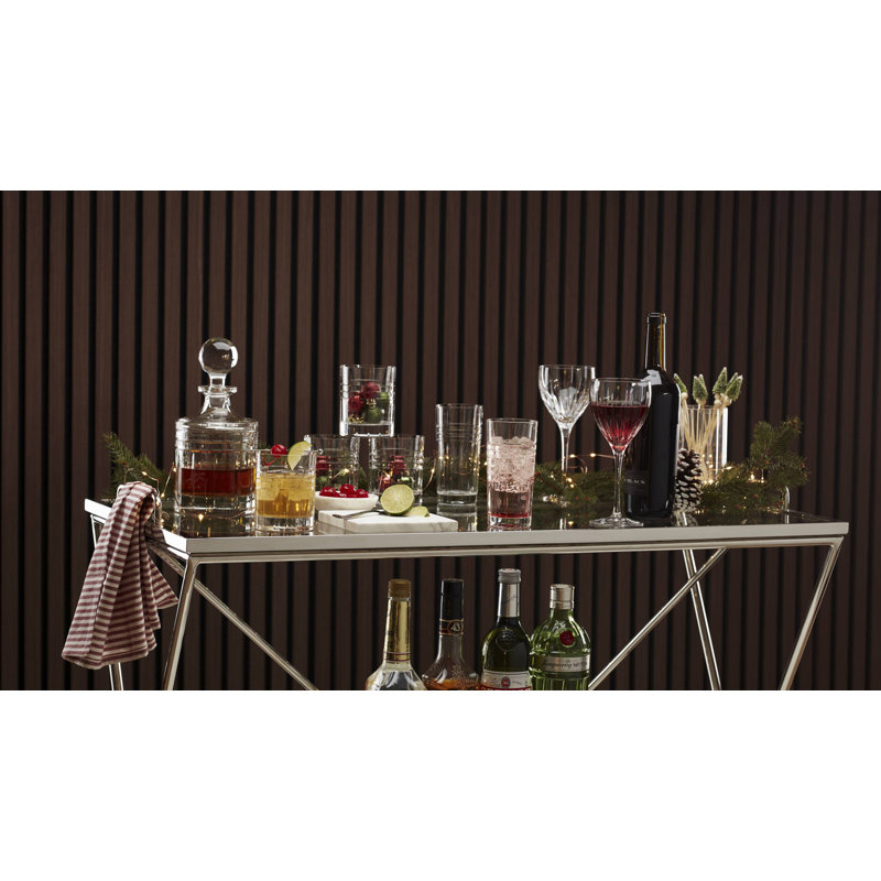 Ensemble de 4 verres à gin Reed et Barton Tempo