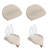Intex Slip Resistant Hot Tub Seat and Cup Holder/Refreshment Tray