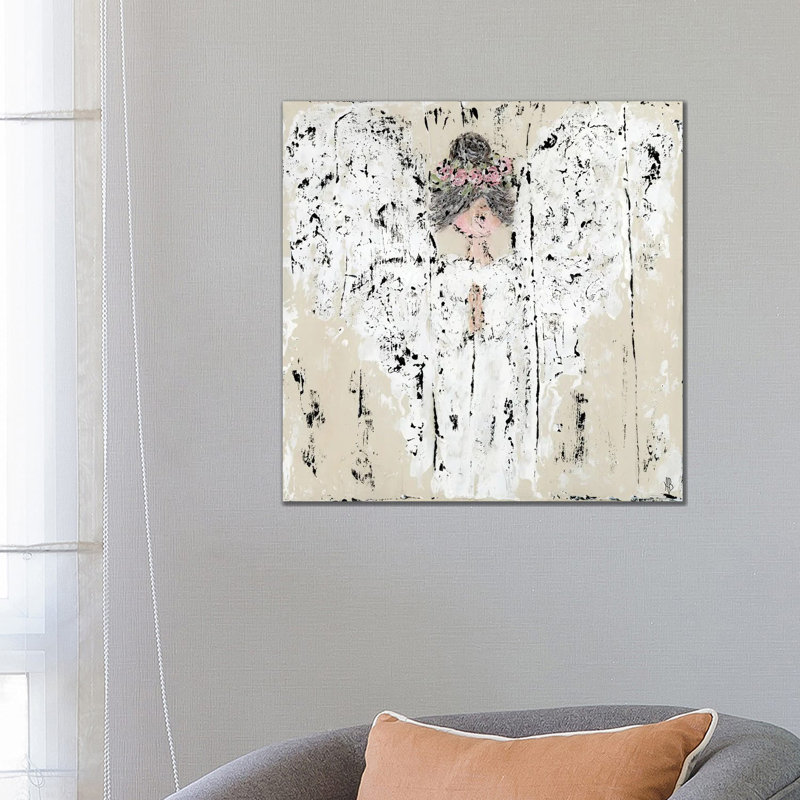 Praying For Hope by Ashley Bradley - Wrapped Canvas Painting, 45.72 cm H x 45.72 cm W x 3.175 cm D