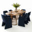 Ensemble de table de salle à manger pour 6 personnes avec table ovale extensible et 6 chaises rembourrées en chenile-1358987638