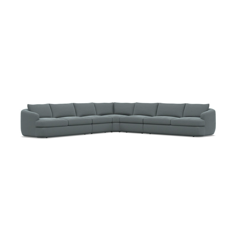 Jules Fabric 5 Pc Sectional, 1592-110