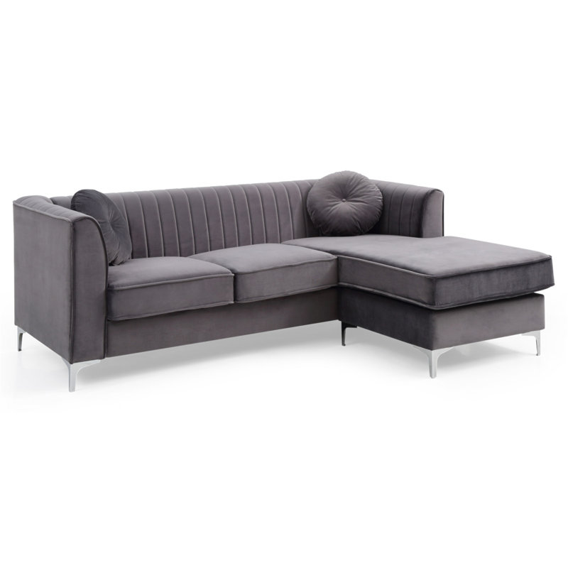 Canapé Delray G790B-SC (3 boîtes), Grey