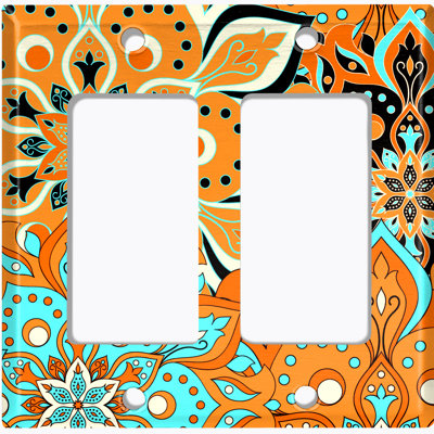 Patterned Rocker Standard Wall Plate