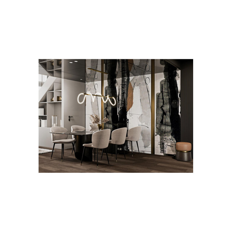 Volante Upholstered Dining Chair, Roche Dark Green