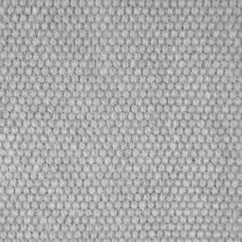 Contemporary Solid Stonewashed Cotton Throw Pillow, Gray