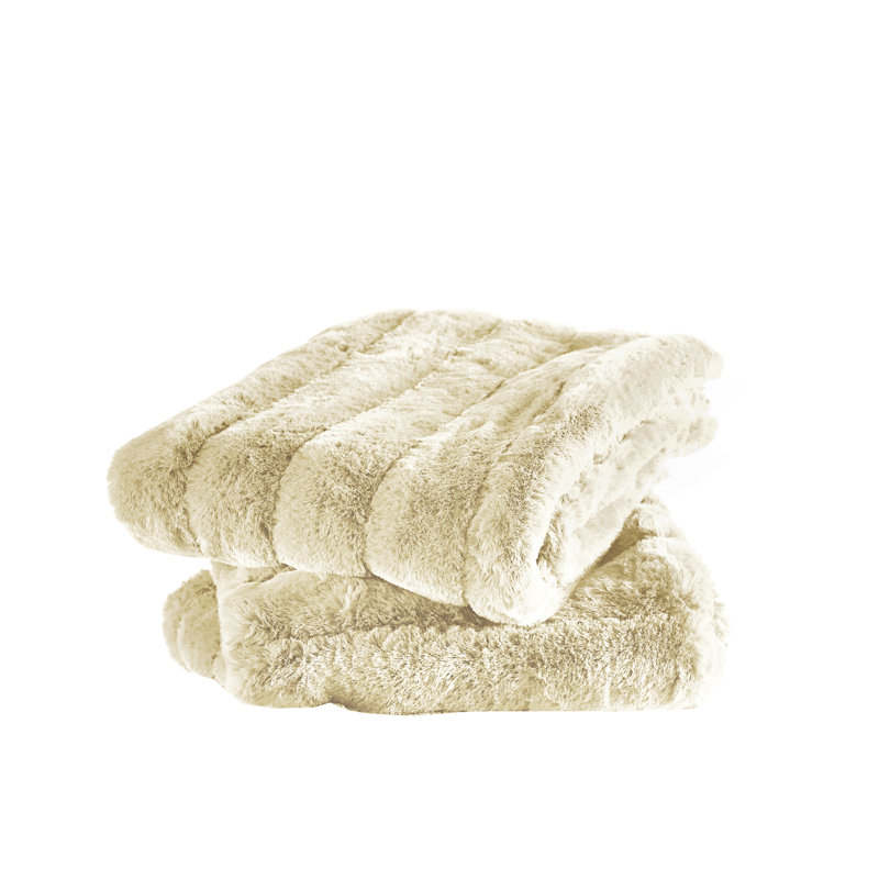 Supermink Square Euro Pillow Cover, Antique White