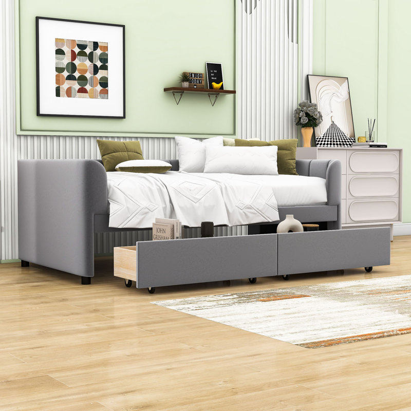 Lit de jour Raighan, Gris