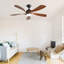 Ventilateur de plafond avec lumières DEL Refton Whisper Bloom-1248932011-1253070830