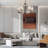 Ahsir 6 - Light Dimmable Wagon Wheel Chandelier-2037279866