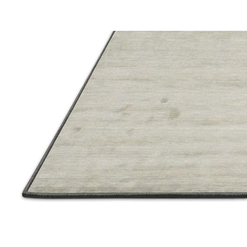 Tapis contemporain blanc cassé, Rectangle 5 pi x 7 pi
