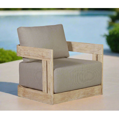 Chaise d'extérieur en teck Paradiso