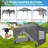 10 Ft X 10 Ft One-Push Set Up Canopy Tents With Sidewalls And Sandbags-123078719-123078724