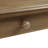 Wood Desk, Writing Desk With Drawer And Turned Legs