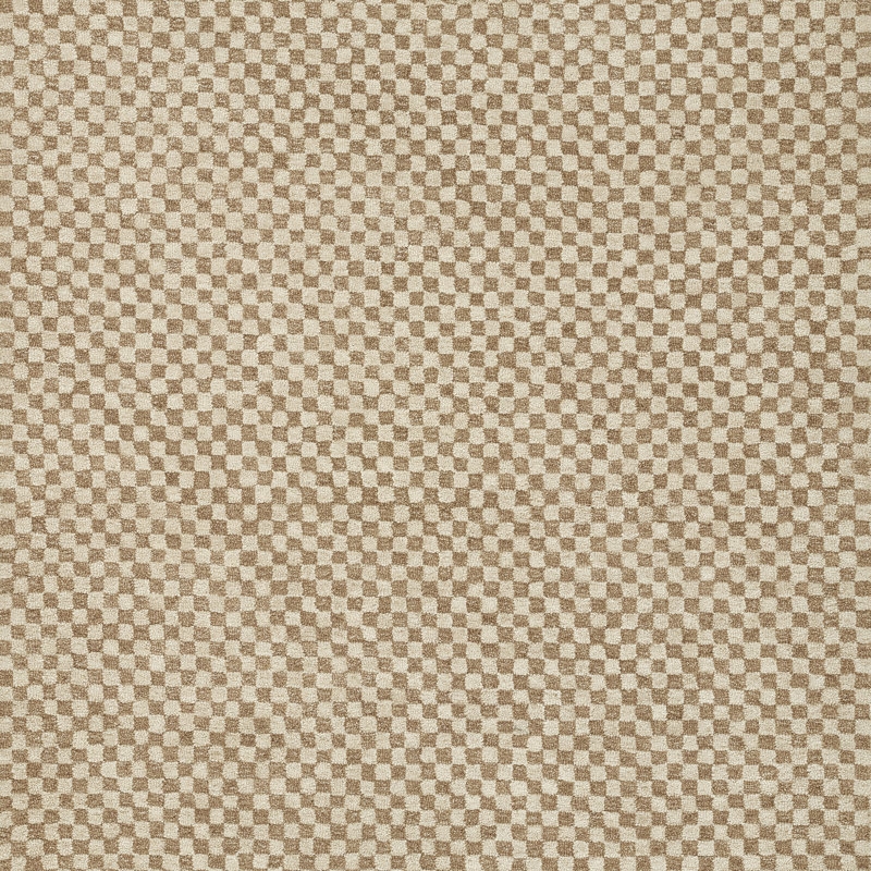 Momeni Charles Hand Tufted Wool Geometric Brown Area Rug, Rectangle 5' x 8'