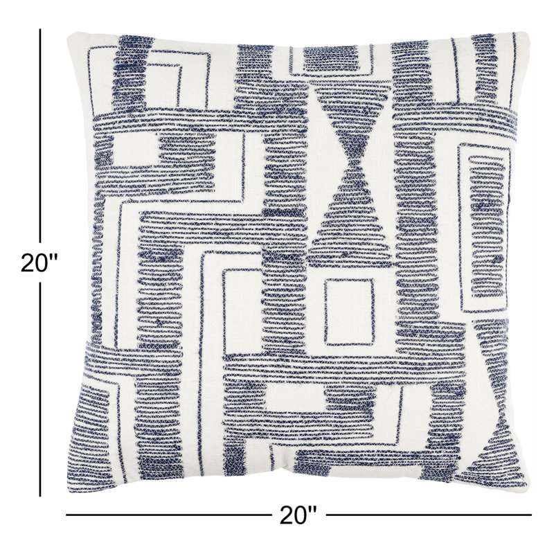 Coussin Dania, Mélange de duvet, 20 po x 20 po
