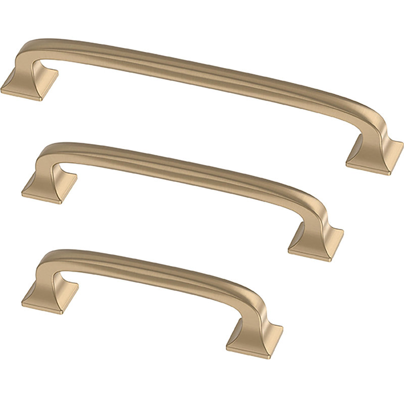 Champagne Bronze 3" Appliance Pull Multipack with Mounting Hardware