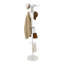 Portemanteau autoportant avec portemanteau et porte-parapluie blanc