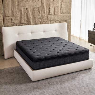 12'' Medium Cooling Gel Memory Foam Hybrid Mattress 