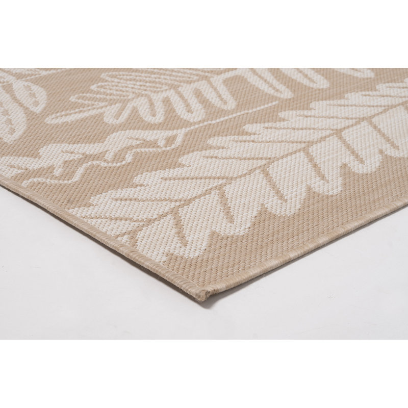 Tapis d'intérieur / extérieur à motif floral de qualité supérieure Cheeseman Peter, Rectangle 7 pi 10 po x 10 pi 2 po