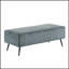 Banc rembourré en velours côtelé Mavela-915775672