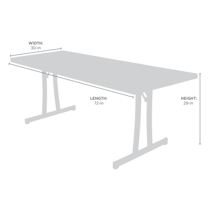Reveal 72'' Rectangular Banquet Table, Wild Cherry