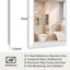 Miroir de salle de bain en verre trempé épais de haute qualité-282815466-282919236