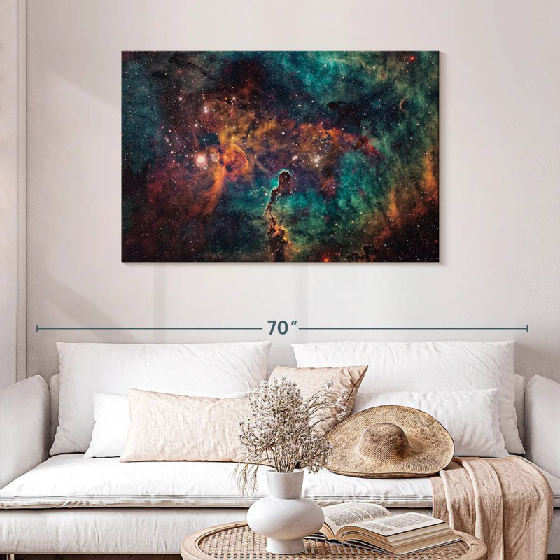 Oberle Deep Space Nebula, 30" H x 45" W