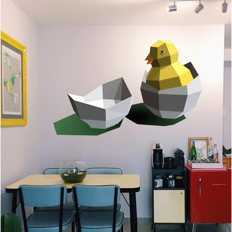 Animals Wall Decal, 46" H x 69" W