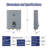 Westinghouse Apolo Performance 18 kW 4.2 GPM 240-Volt Smart WiFi Control Tankless Electric Water Heater