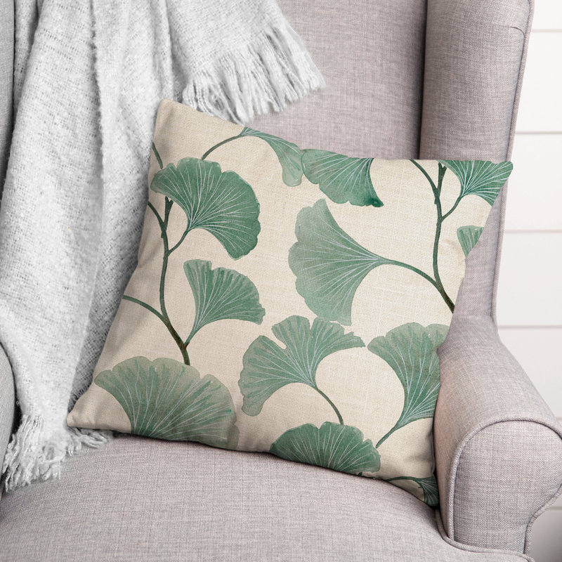 Coussin décoratif en polyester / mélange de polyester, 16 po x 16 po
