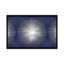 «Silver Sunburst on Blue III» par Abby Young, reproduction d'art graphique sur toile-74734368-19749696-74734367