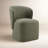 Niha Upholstered Dining Chair with Casters-90695438