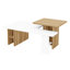 Ensemble de 2 tables basses gigognes Farmhouse avec finition en bois pour les salons Space-Smart-436720328