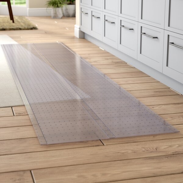 Transparent Plastic Hardwood Floor Protector Mat for Pets/ Child/ Chair/  Desk, Non-Slip Waterproof Clear Carpet Protector Runner Rugs, Living Room