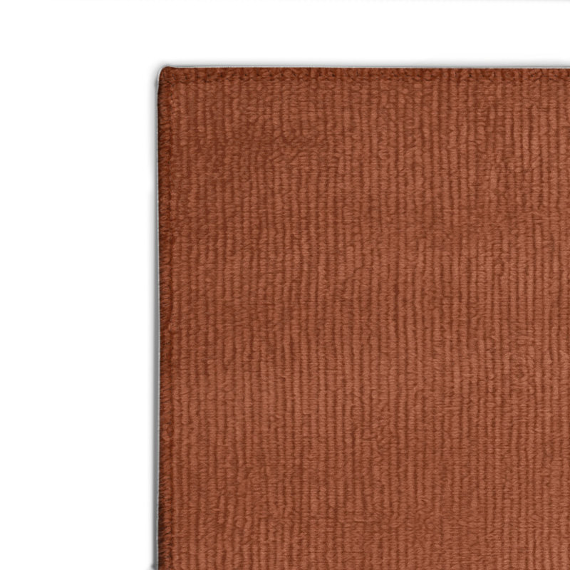 Tapis brun uni d'intérieur et d'extérieur, Rectangle 4pi x 6 pi