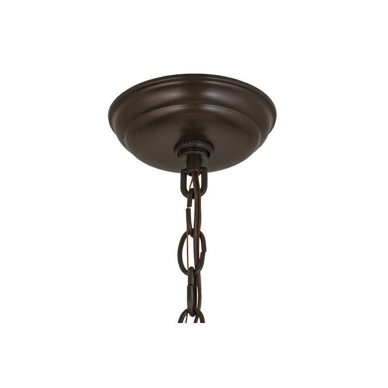 Luminaire suspendu conique unique à 2 lumières