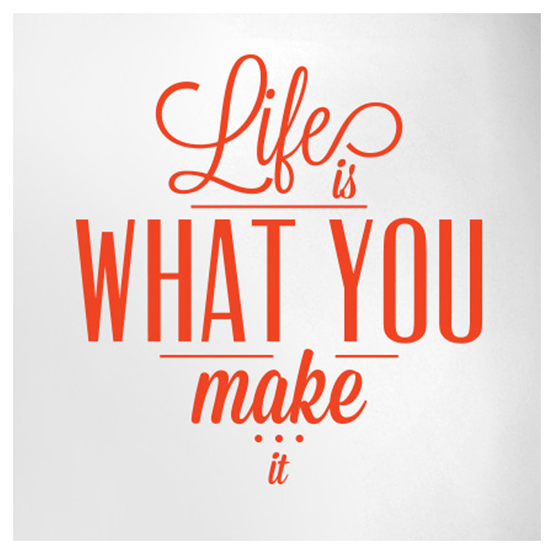 Wall Decal, Orange